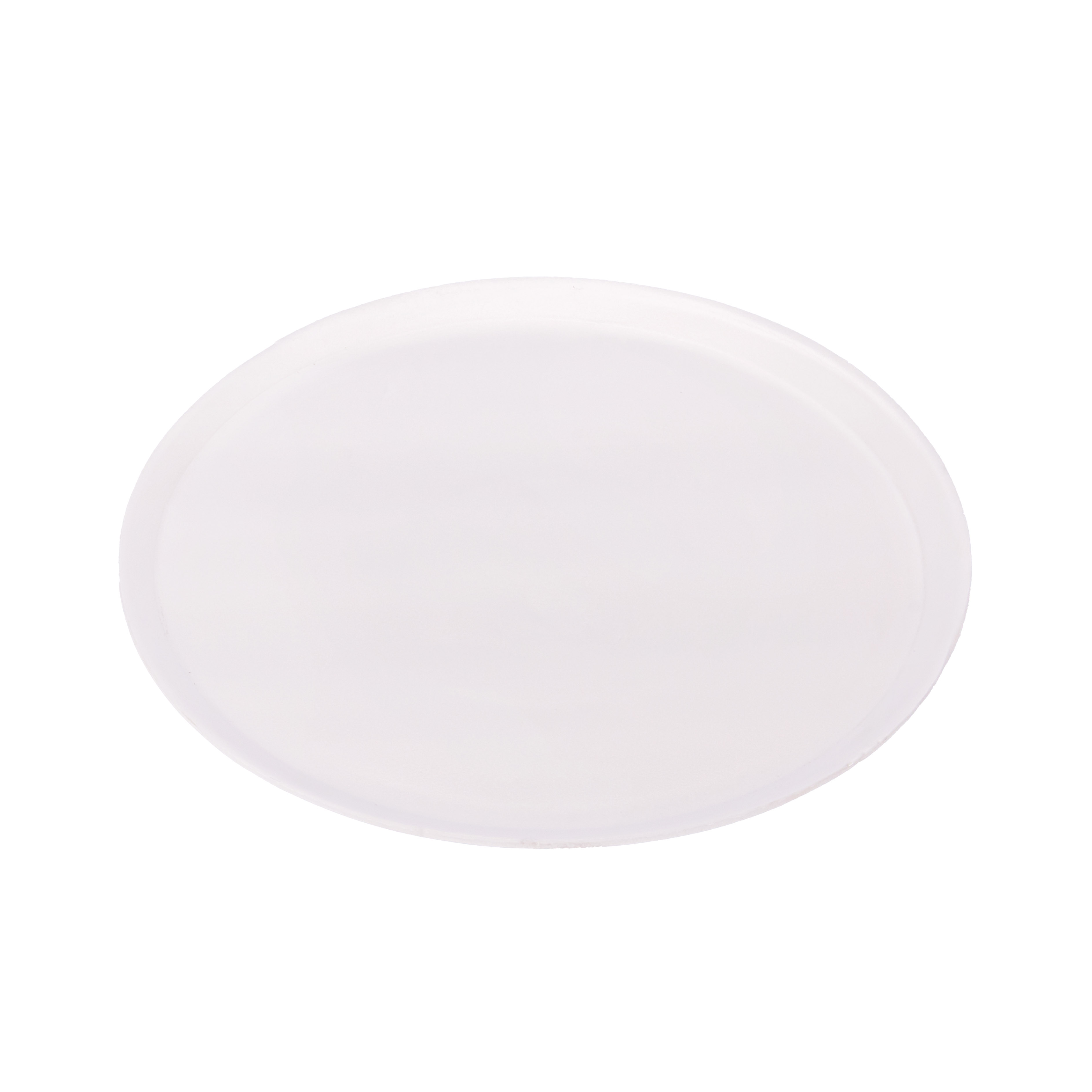 BANDEJA EXPANDIDO BLANCA CELPACK Nº628 REDONDA (K28-E) (31*1.5CM) *100UNID
