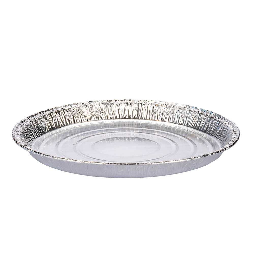 PLATO ALUMINIO DESCARTABLE 23CM *25UNID