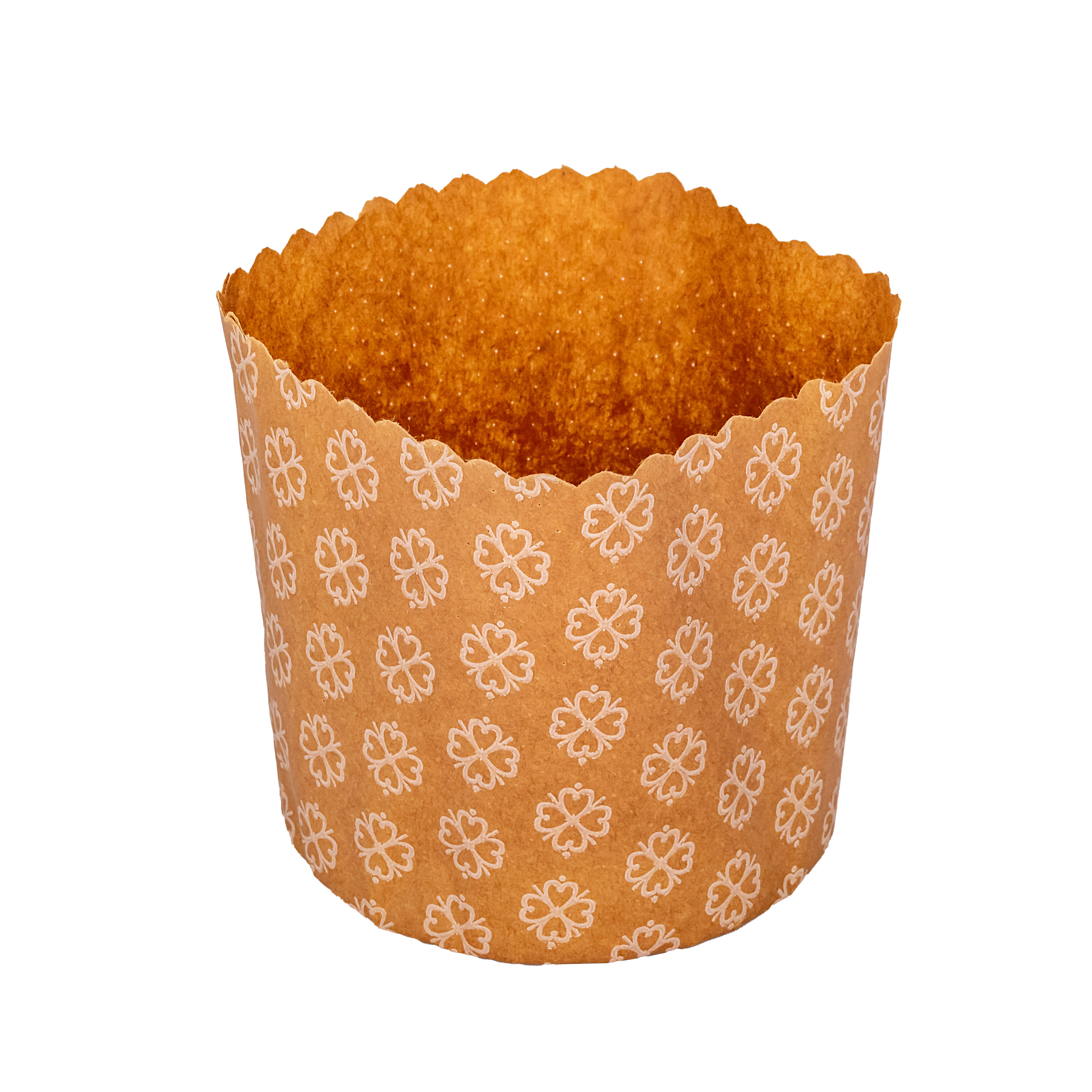 MOLDE PAN DULCE PAPEL .500GRS (11CM) *100UNID