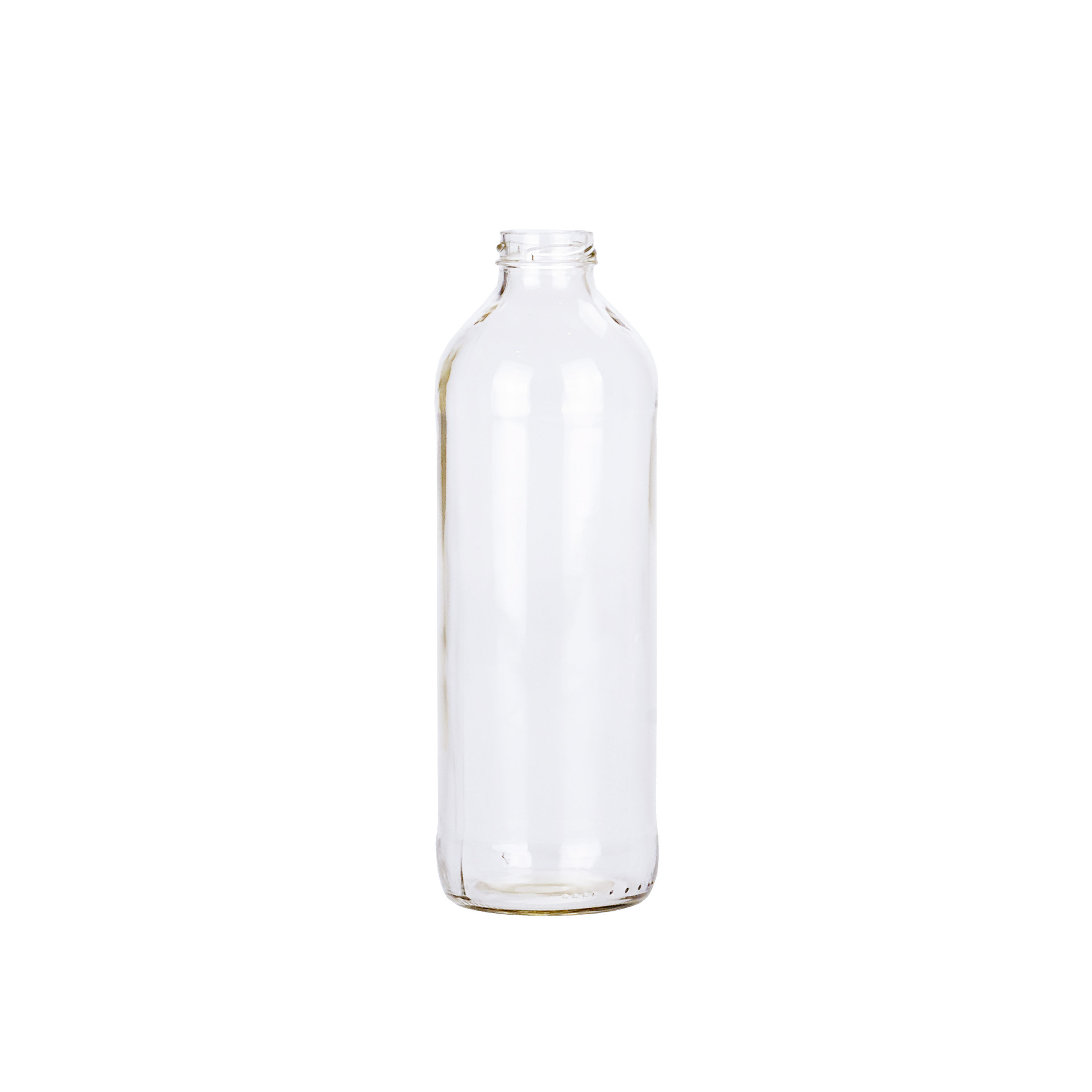 BOTELLA VIDRIO CRISTAL JUGO 910CC BOCA AXIAL (SIN TAPA) PACK *20UNID