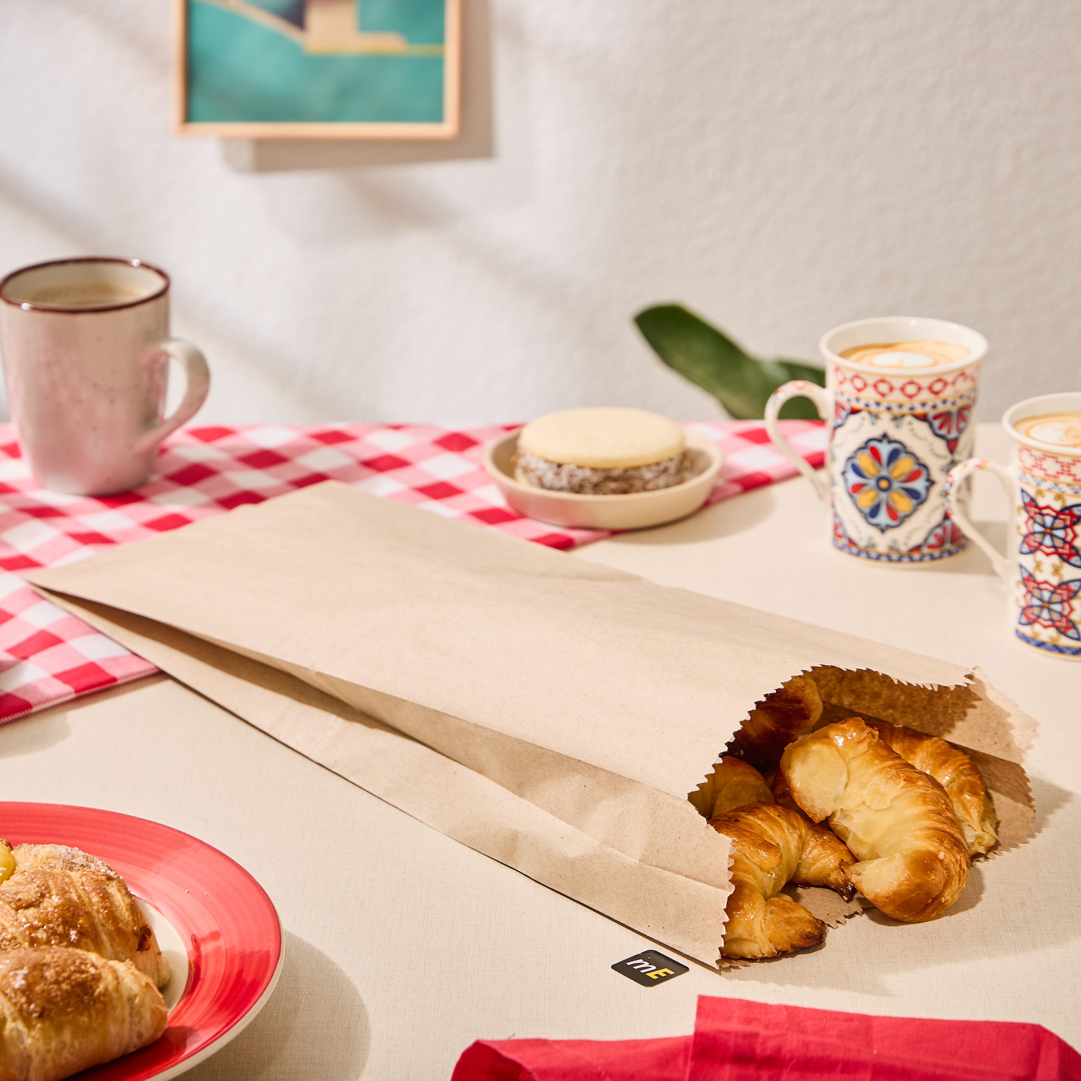 BOLSAS FACTURA PAPEL KRAFT N°8 (19*42CM) *100UNID