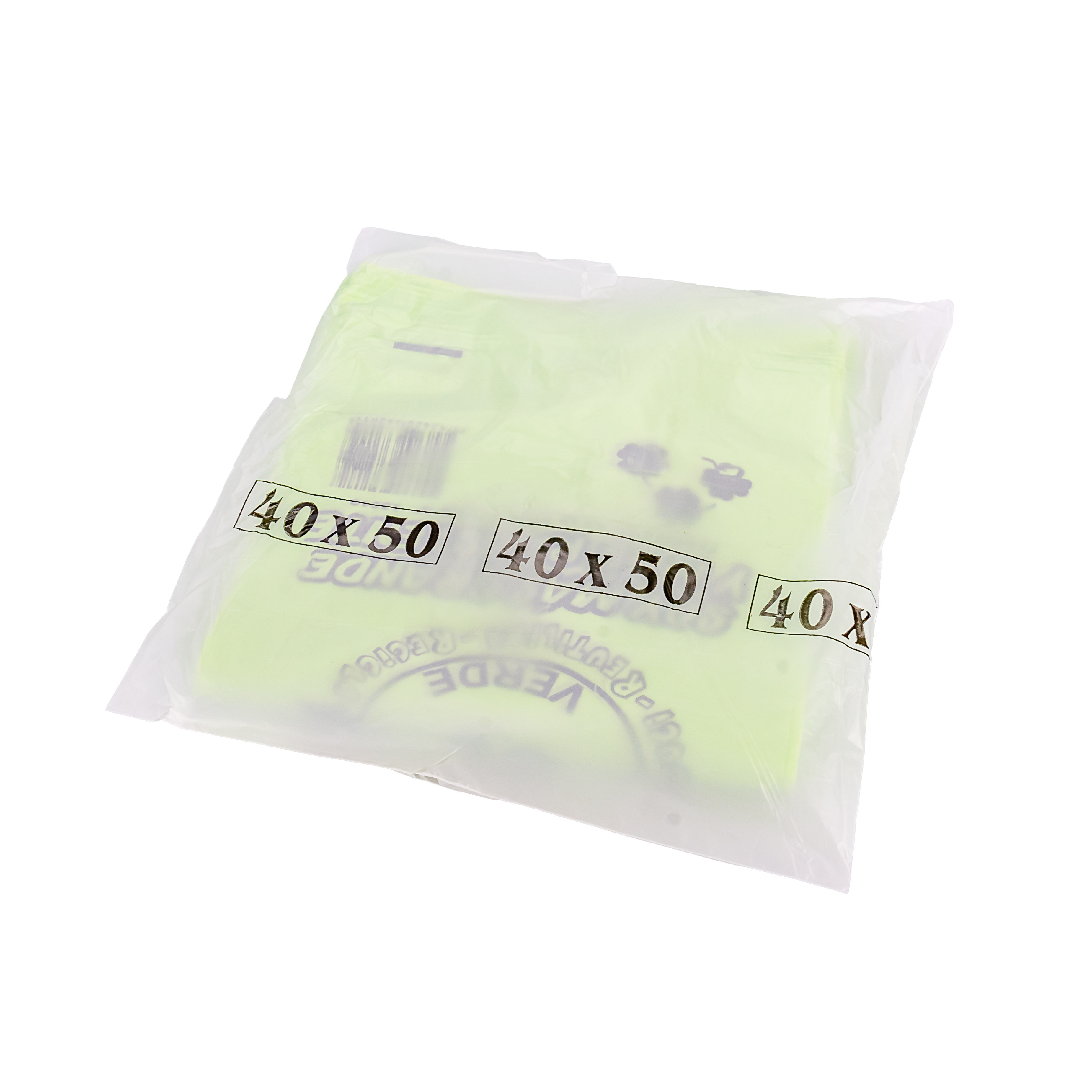 BOLSAS CAMISETA OXO DEGRADABLE VERDE REFORZADA 45*55CM (7000) MAPSA *100UNID (OFERTA)