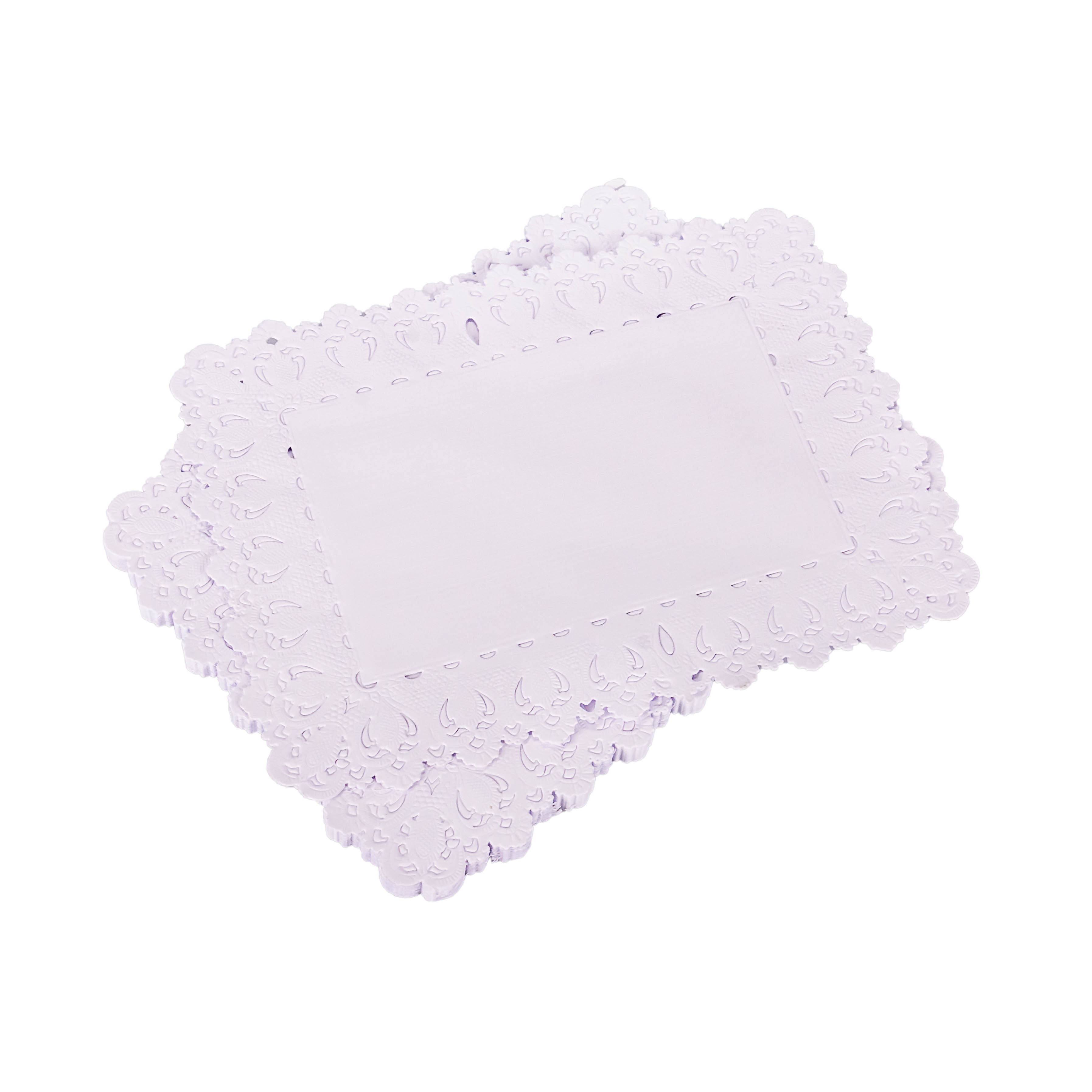 BLONDAS PAPEL BLANCA RECTANGULAR 18*25CM *100UNID