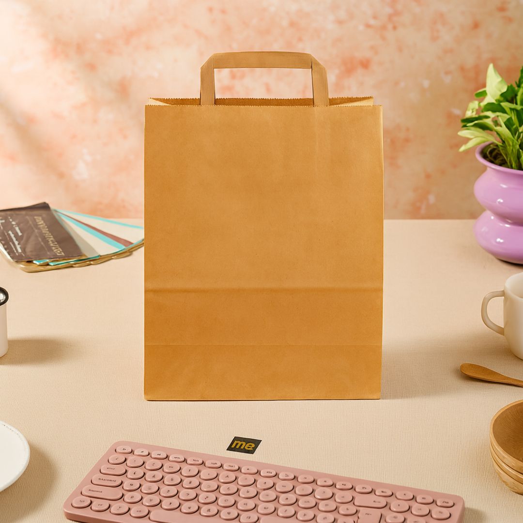 BOLSA BOUTIQUE PAPEL KRAFT 22*10*30CM *UNID