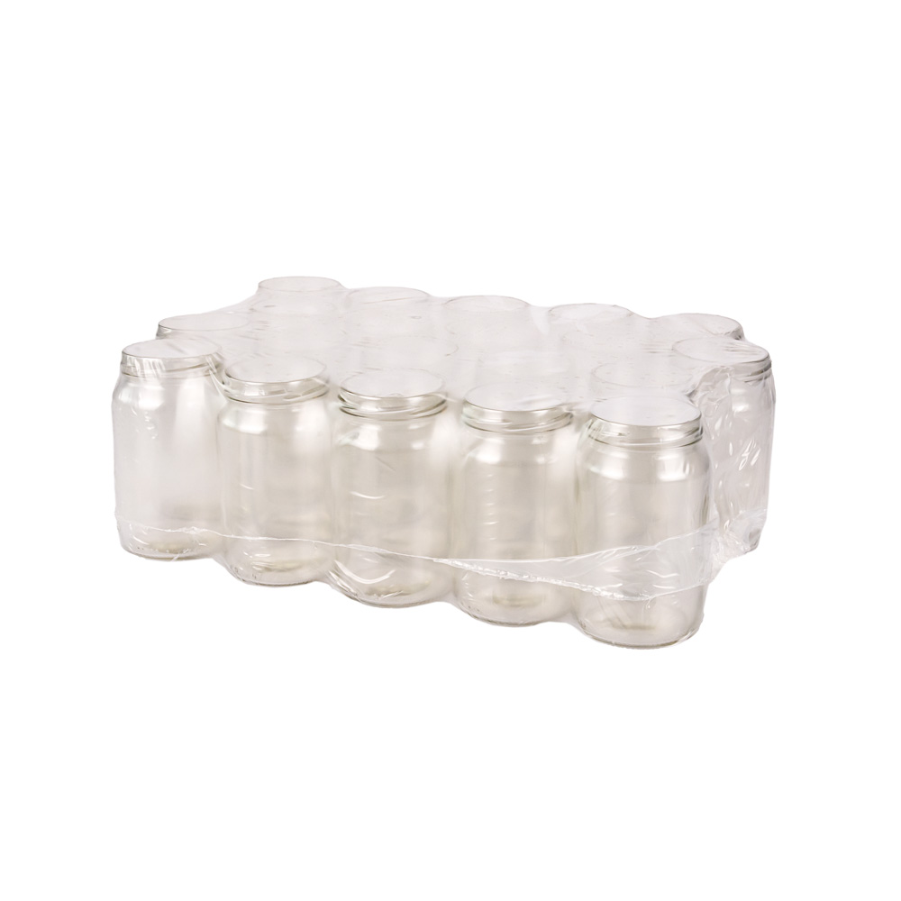 FRASCO VIDRIO CRISTAL.360CC AMANECER (TAPA 63MM) SIN TAPA PACK *20UNID