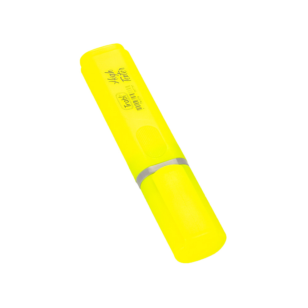 RESALTADOR HIGH TEXTER TRABI AMARILLO PUNTA BIZELADA *UNID