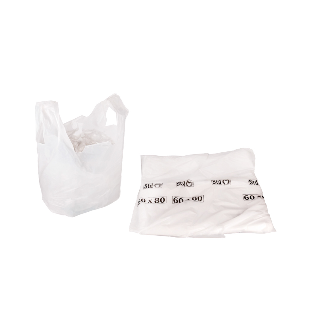 BOLSAS CAMISETA STANDARD BLANCA 60*70CM A/D MAPSA (10000) *100UNID