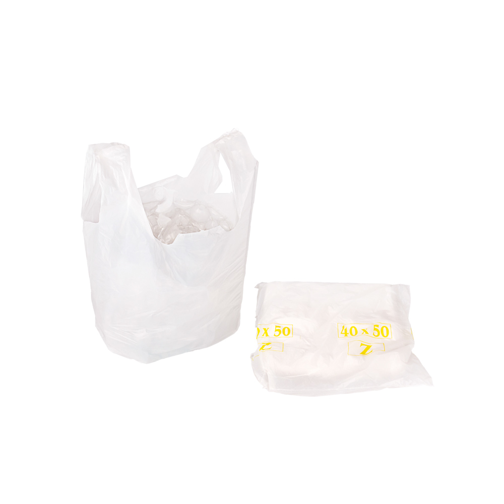 BOLSAS CAMISETA STANDARD BLANCA 40*50CM A/D LIVIANA MAPSA (Z 5200) *80UNID(OFERTA)