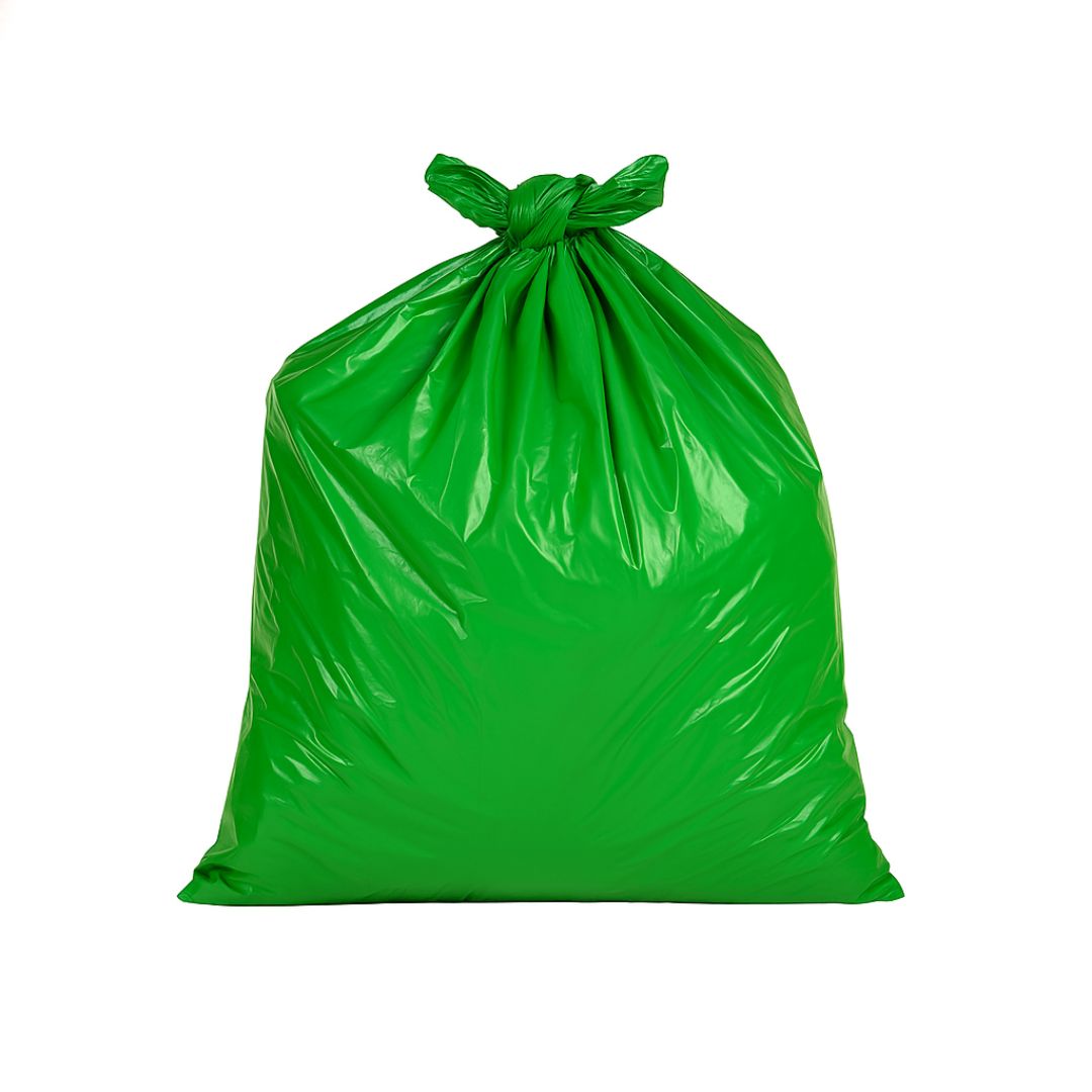 BOLSAS RESIDUO VERDE CANDE (PAQ*50U) 70*100 (35MIC) REFORZADAS *UNID