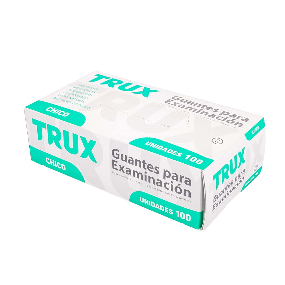 GUANTES LATEX DESCARTABLES CHICOS (S) CAJA *100UNID