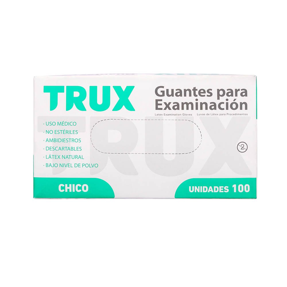GUANTES LATEX DESCARTABLES CHICOS (S) CAJA *100UNID