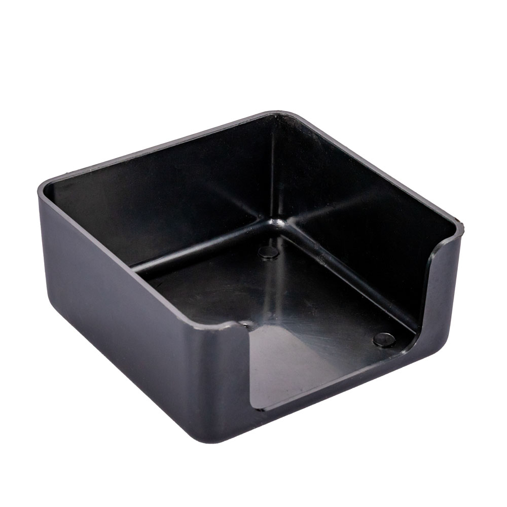 PORTATACO ACRILICO NEGRO (9*9CM) SUPER BS *UNID