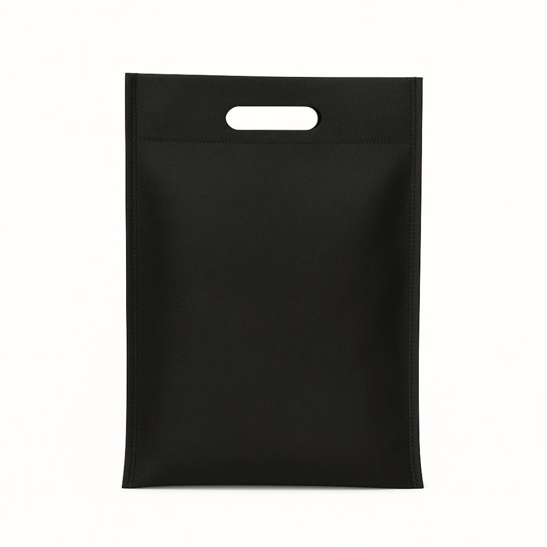 BOLSA FRISELINA RIÑON LISA 22.5*30CM NEGRA (1K-11) *20UNID