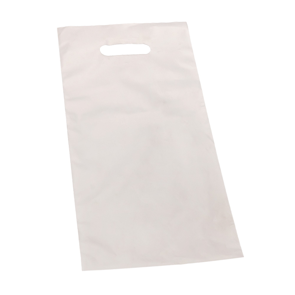 BOLSAS RIÑON LISAS.TERLIZZI 20*45CM (VINO) BLANCA REFORZADA (60 MIC) (8Z-15) *50UNID