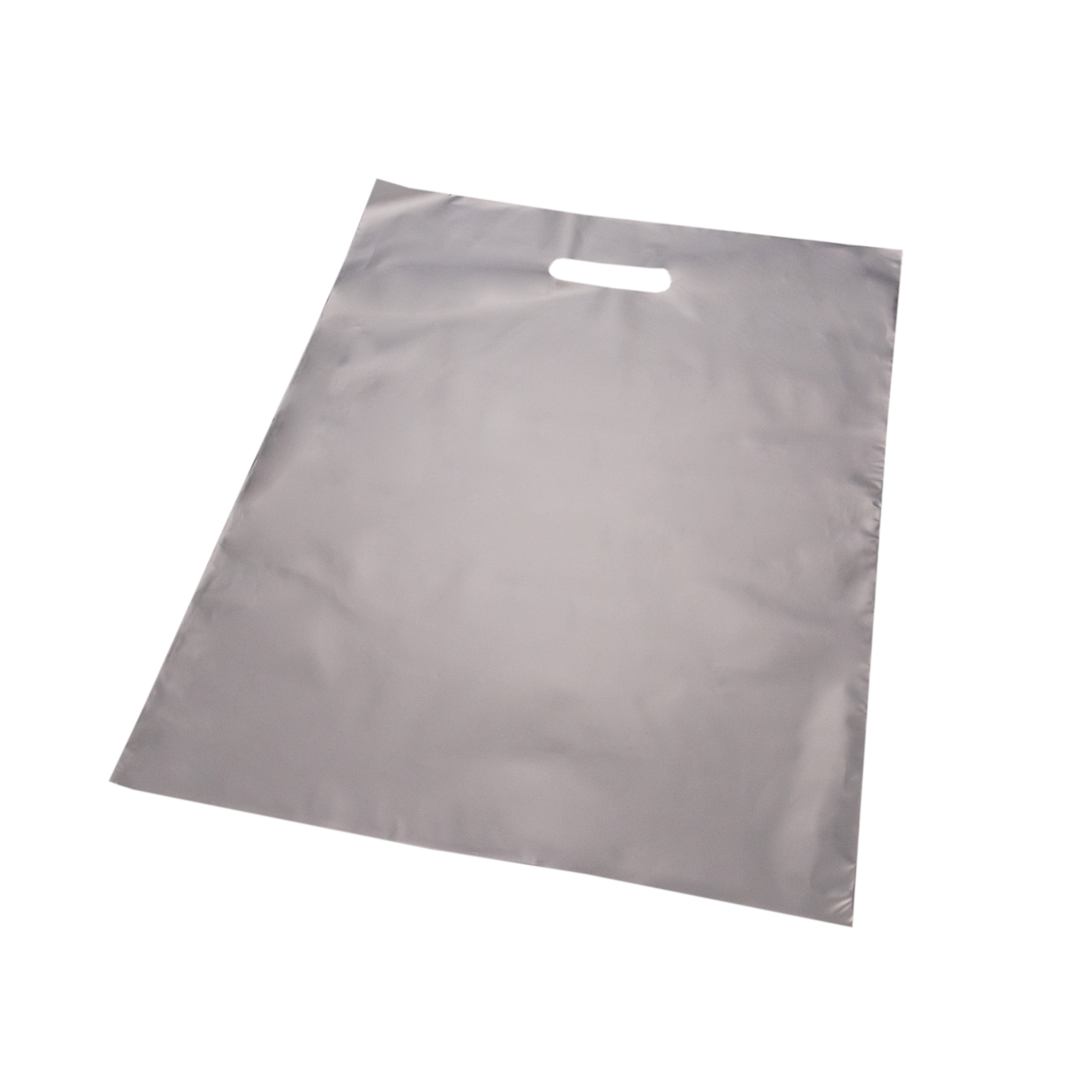 BOLSAS RIÑON LISAS TERLIZZI 35*45CM PLATA REFORZADAS (60MIC) PAQ.*50UNID