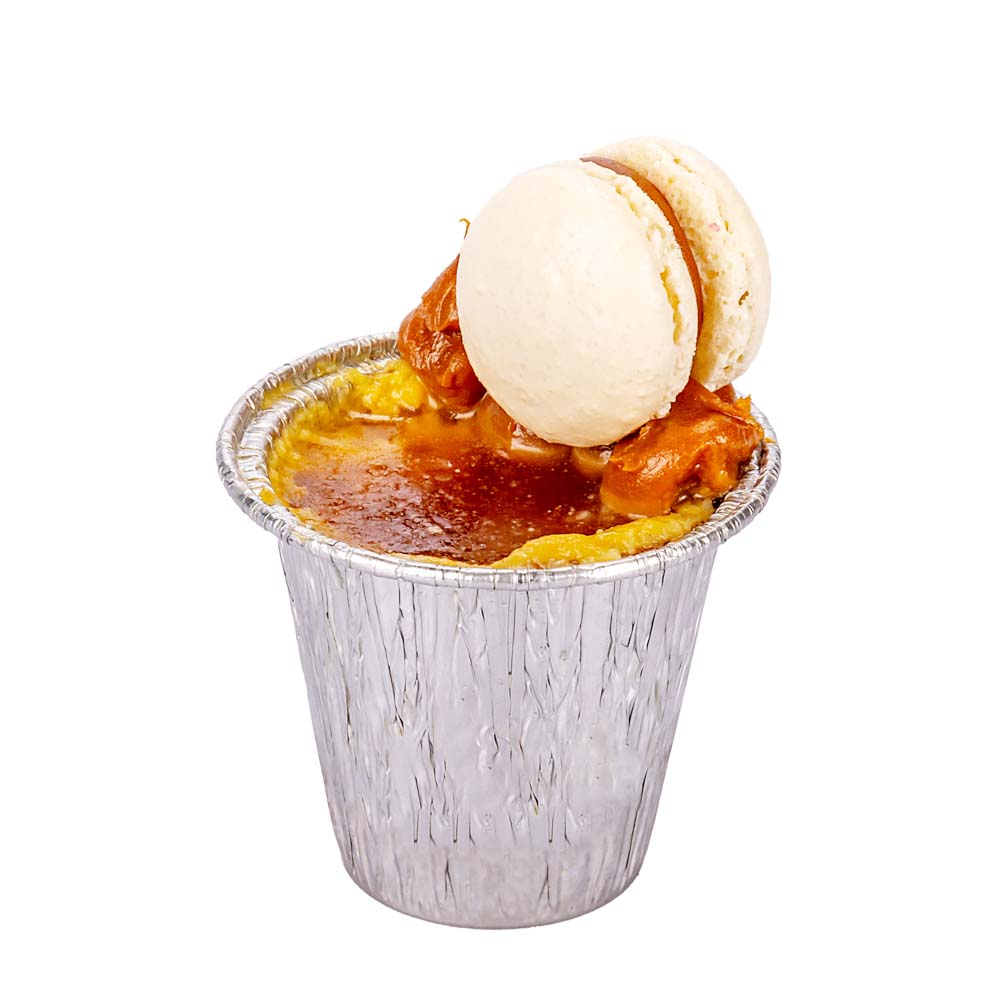 FLANERA ALUMINIO DESCARTABLE CHICA V120 (125CC) (7CM.DIAM*6CM.ALTO) *50UNID