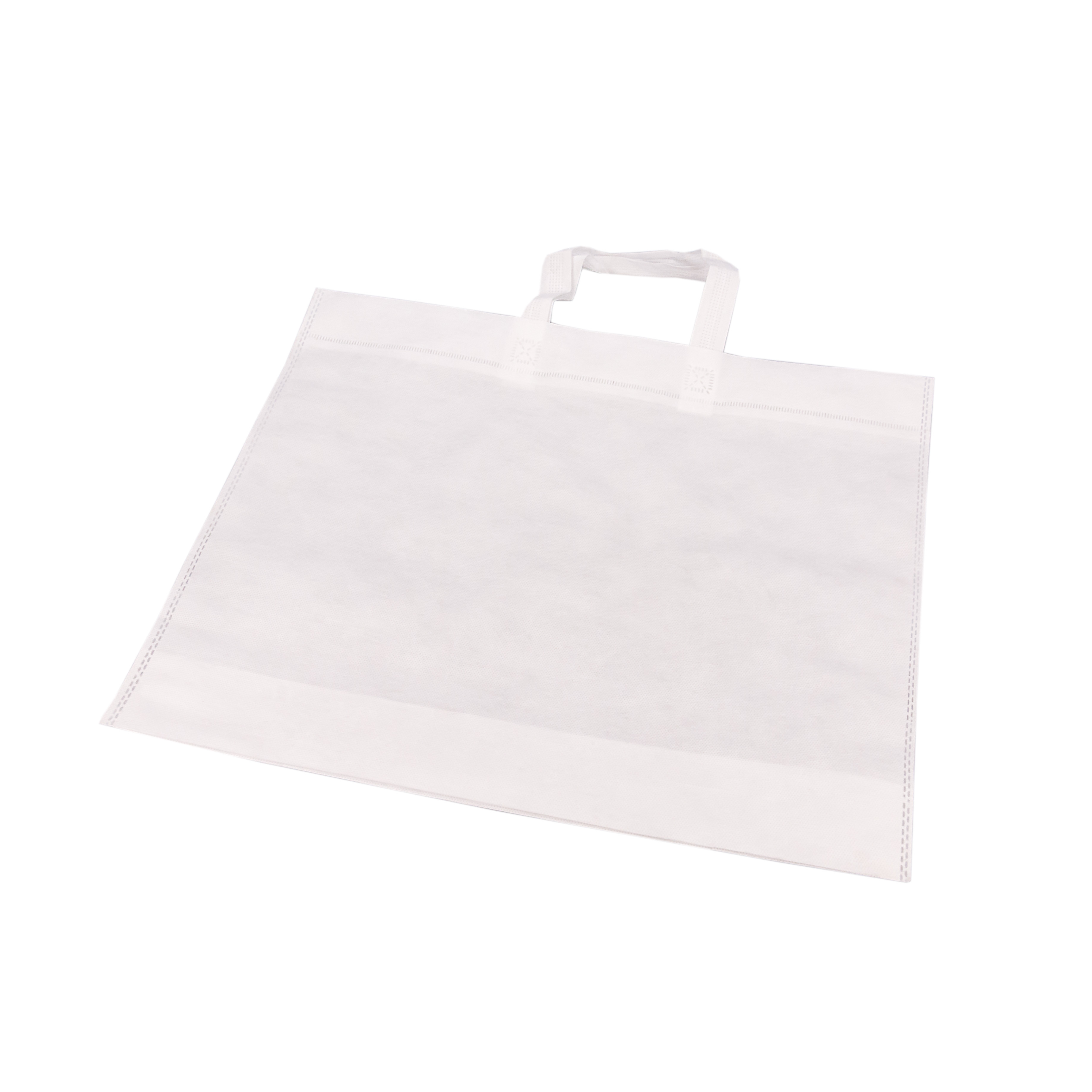 BOLSA FRISELINA LISA CON ASA 45*40CM BLANCO *UNID