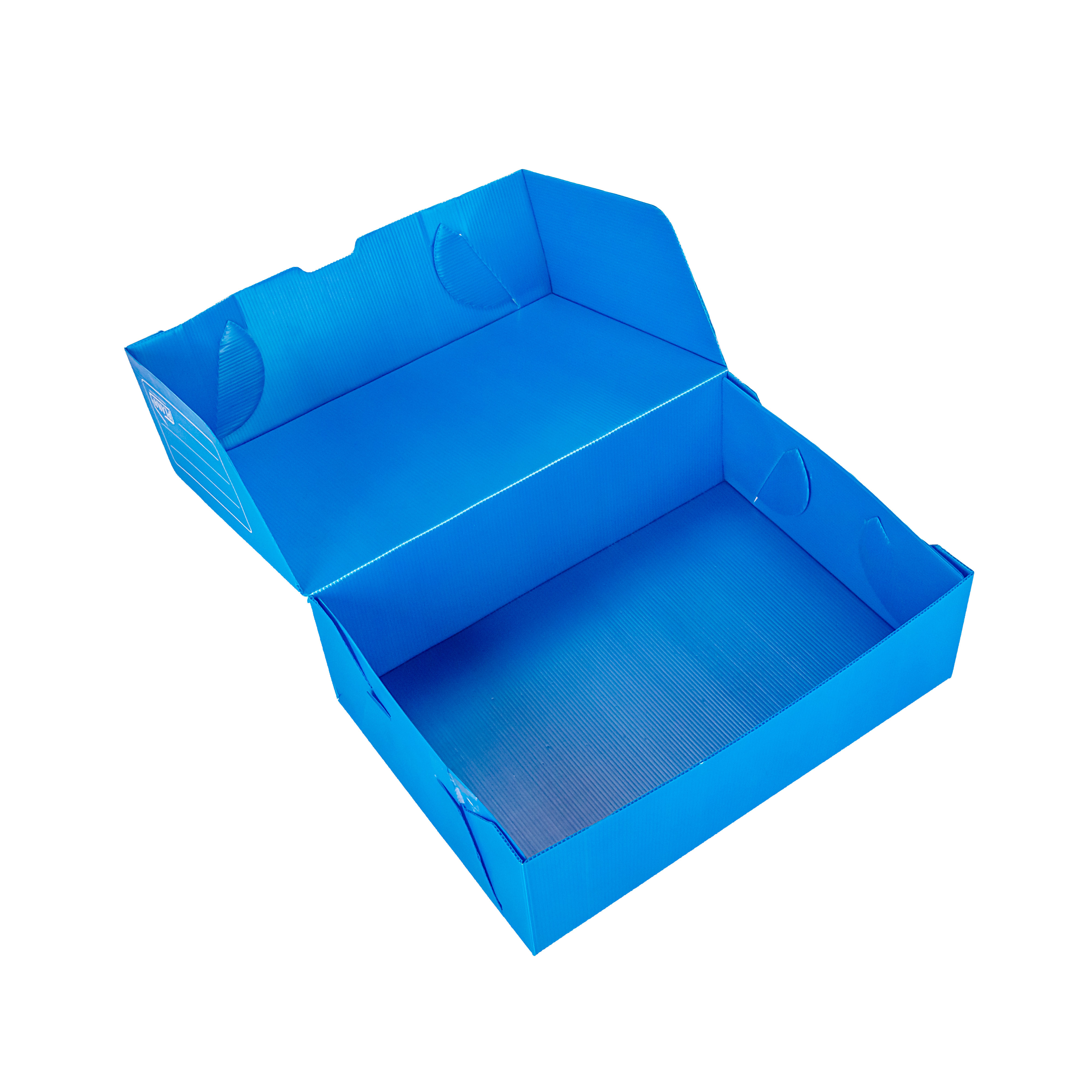 CAJA ARCHIVO PLASTICO TAPA VOLCADA AZUL OFICIO (25*36*12CM) (701) *UNID