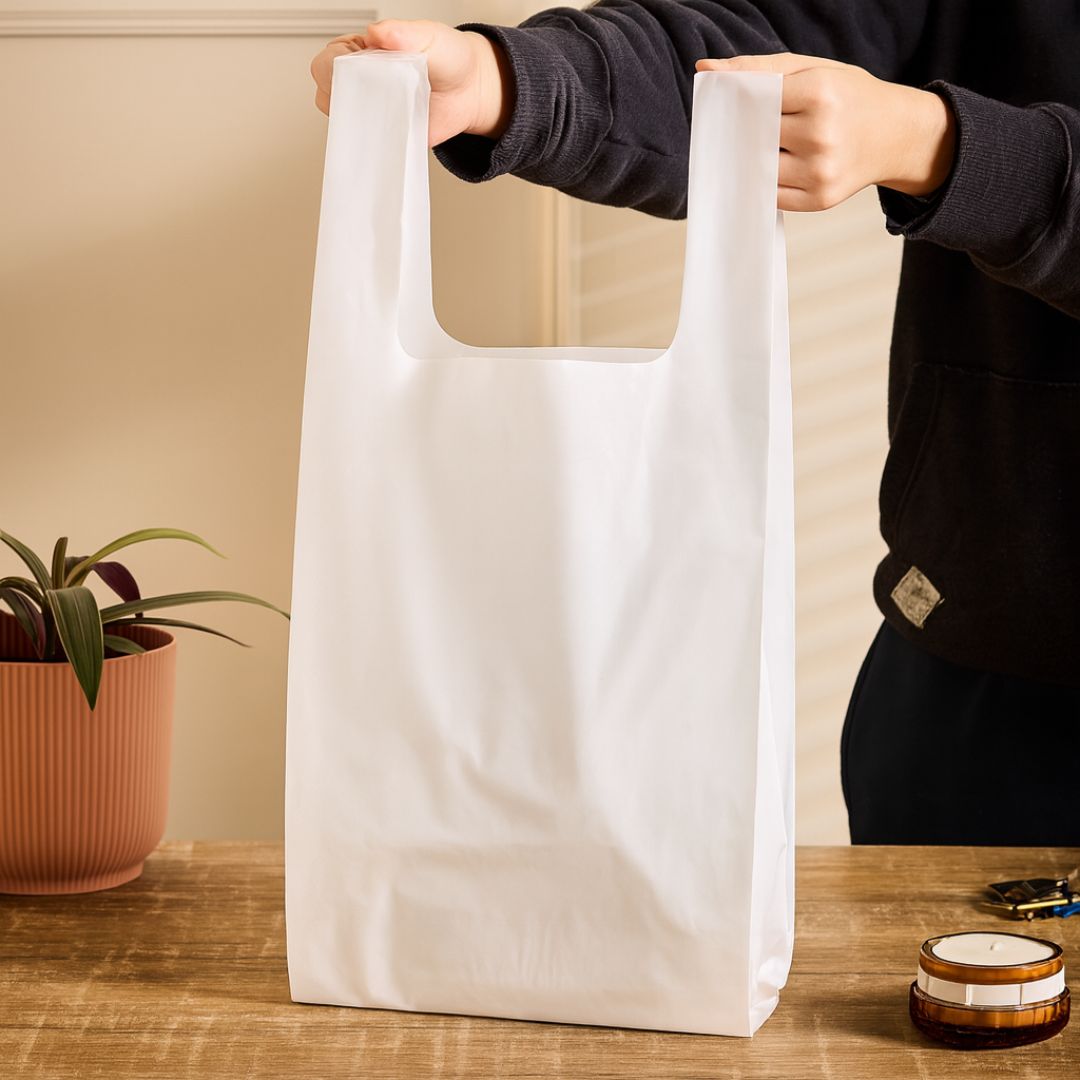 BOLSAS CAMISETA BLANCAS FERNANDEZ SUPER REFORZADA (BD - 30MIC) 50X70 *100UNID