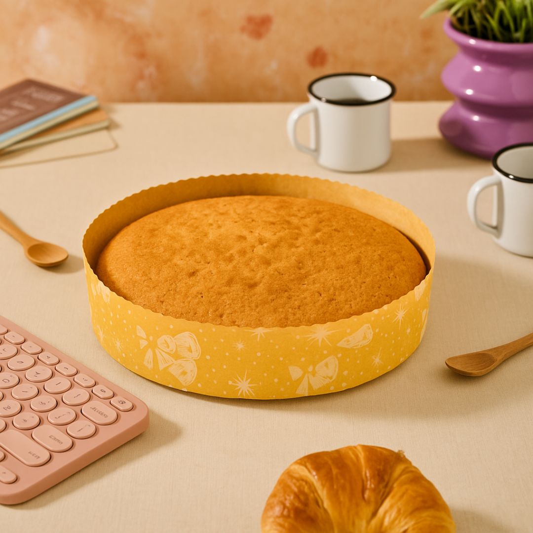 MOLDE BIZCOCHUELO PAPEL 20CM *100UNID