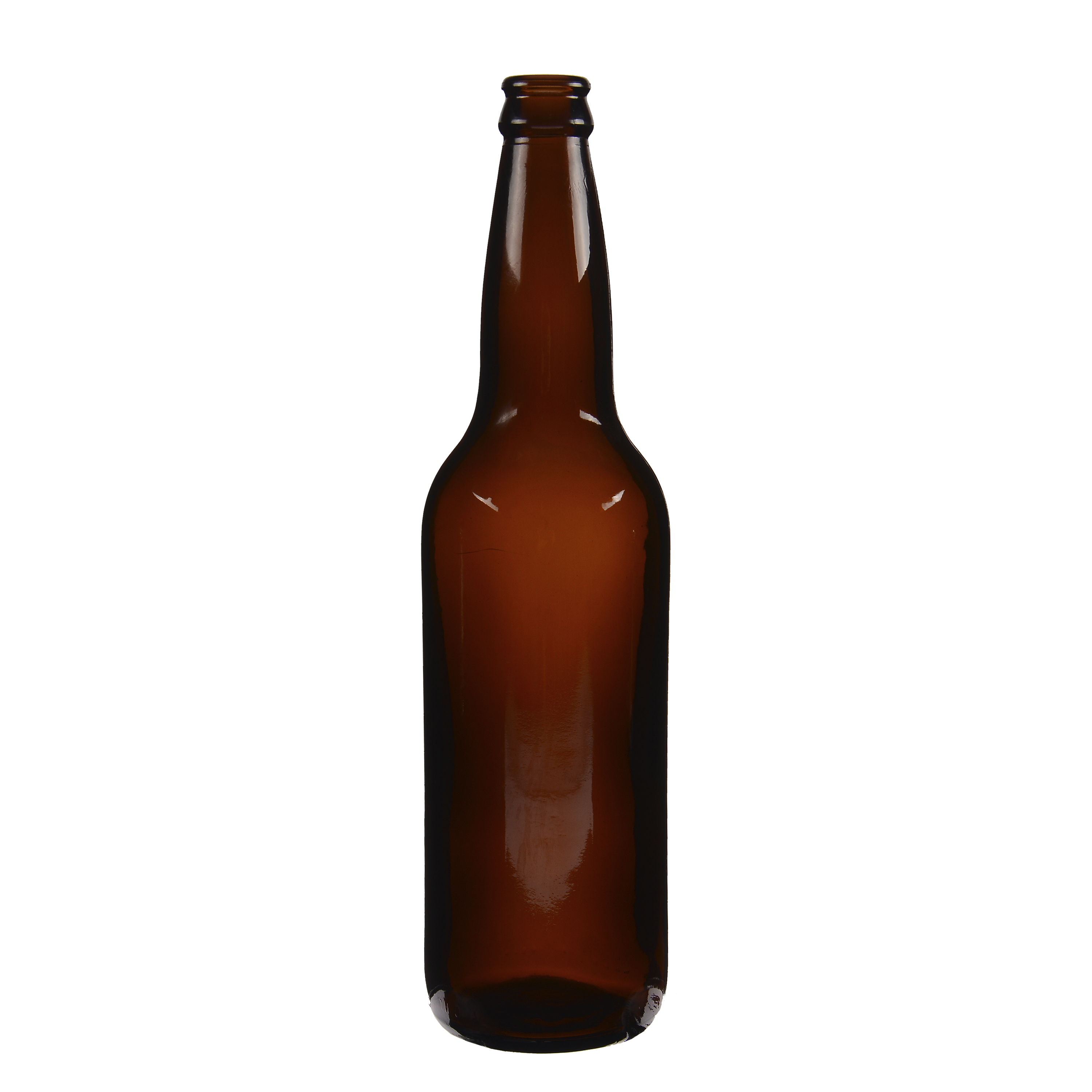 BOTELLA VIDRIO AMBAR CERVEZA 660ML PESADA (SIN TAPA) PACK *12UNID