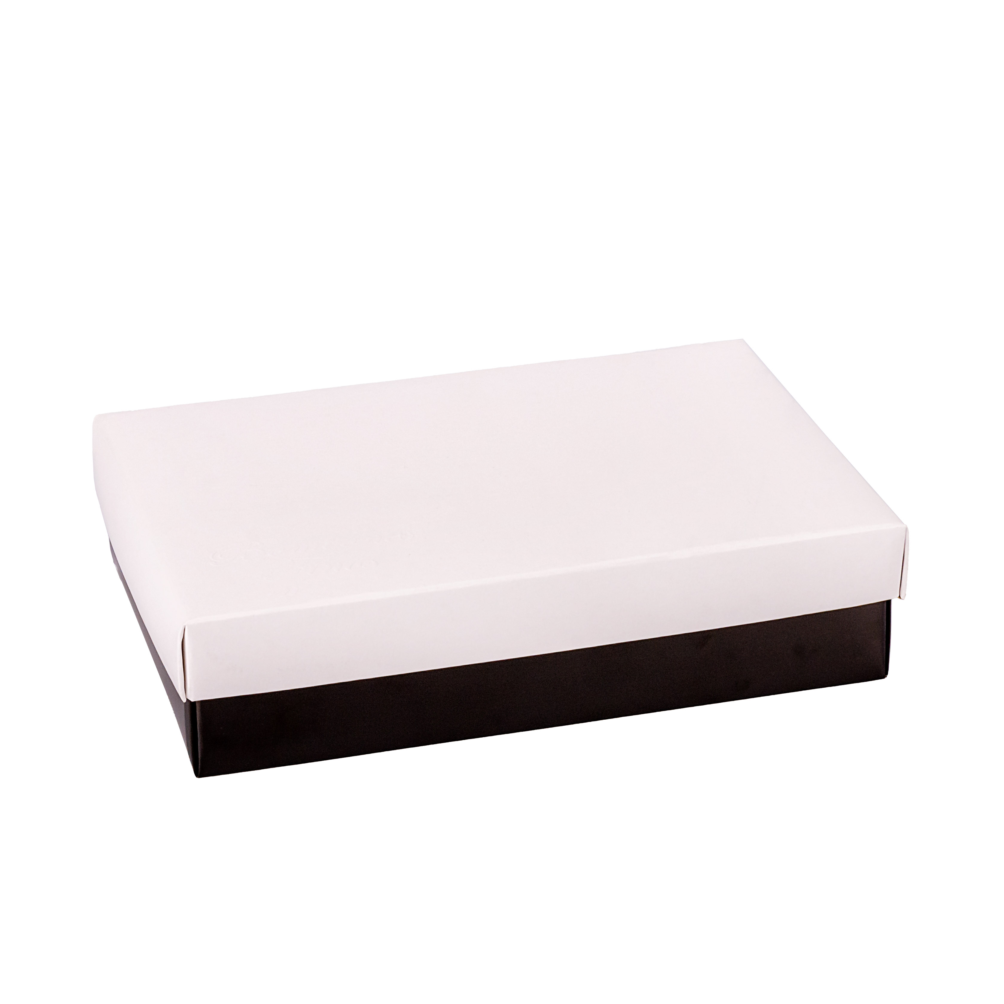 CAJA BOMBONES FINOS CON TAPA BLANCA 1/4KG (8*15*3CM) *UNID