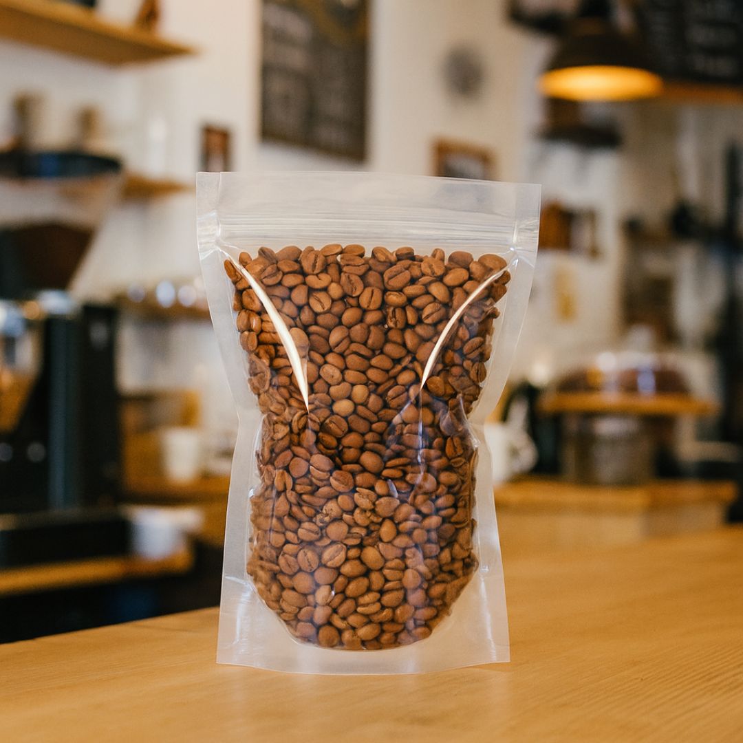 BOLSAS DOYPACK CRISTAL 500ML CON ZIPPER 15*22CM (95MIC) *50UNID