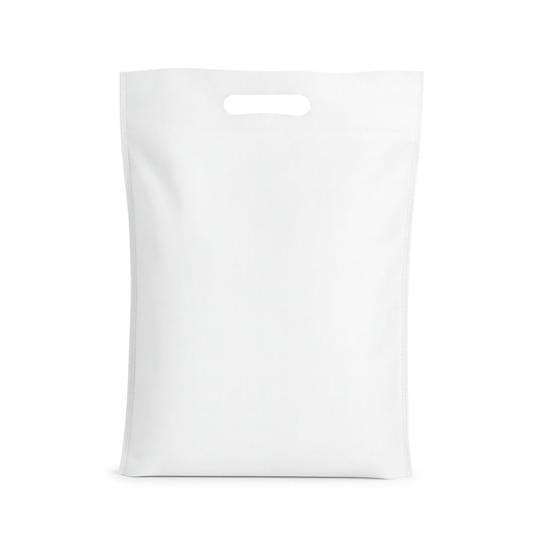 BOLSA FRISELINA RIÑON LISA 30*40CM BLANCA (10K-15) *20UNID