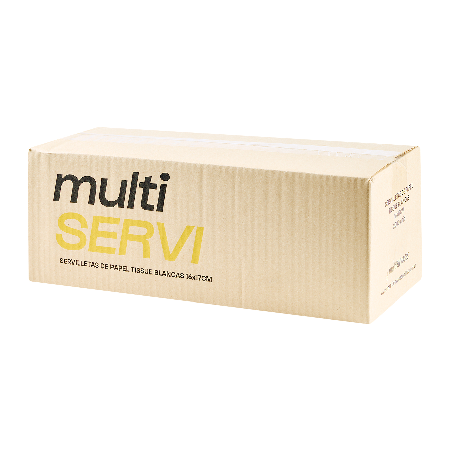 SERVILLETA GASTRONOMICA BEIGE (16*17CM) multi SERVI (TISSUE) CAJA *2000UNID