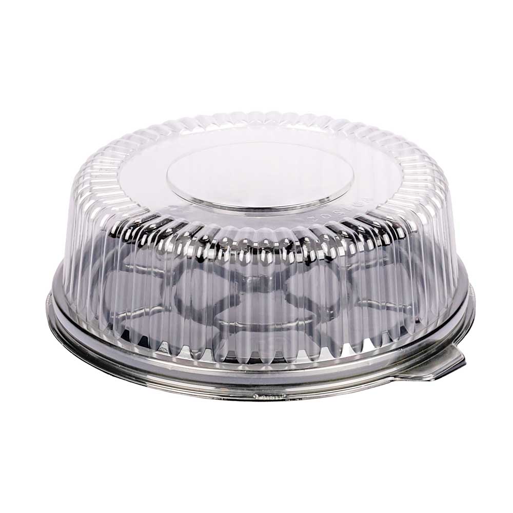 TORTERA REDONDA BOULEVARES PET ALTA (22*10CM) (T22APET) *10UNID