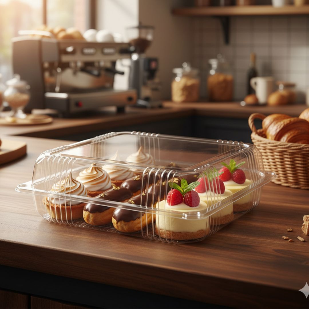 BANDEJA ESTUCHE PET BOULEVARES W8 (W8PET) (24*24*9.4CM) *50UNID