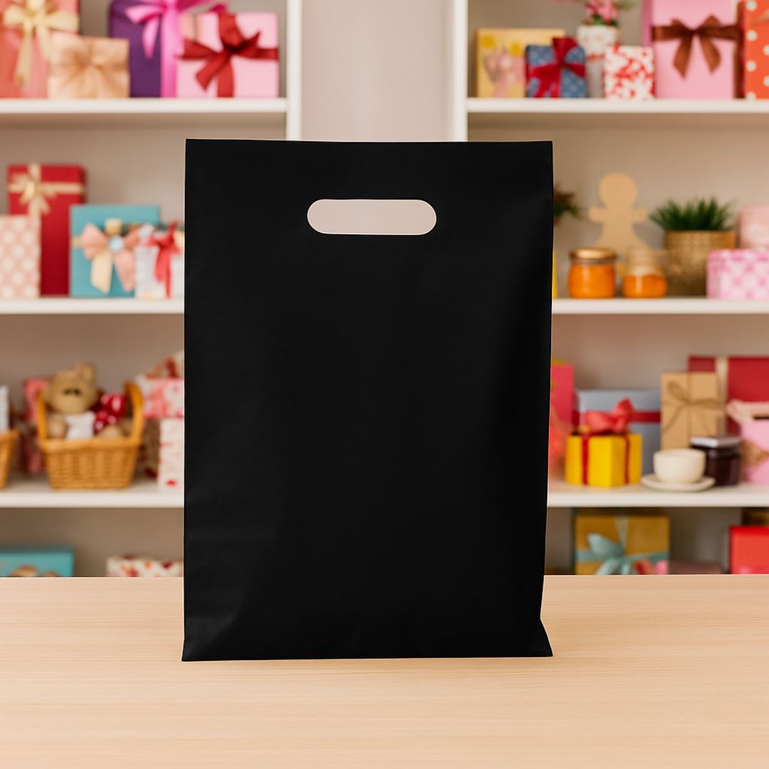 BOLSAS RIÑON LISAS TERLIZZI 35*45CM NEGRA REFORZADAS (60MIC) PAQ.*50UNID