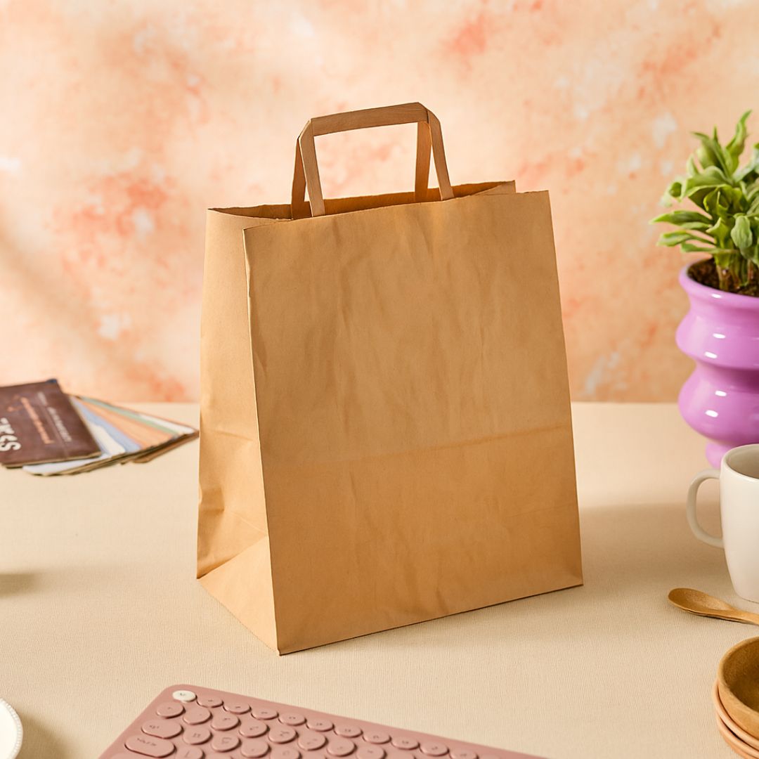 BOLSA BOUTIQUE PAPEL KRAFT 34*17*39CM *UNID