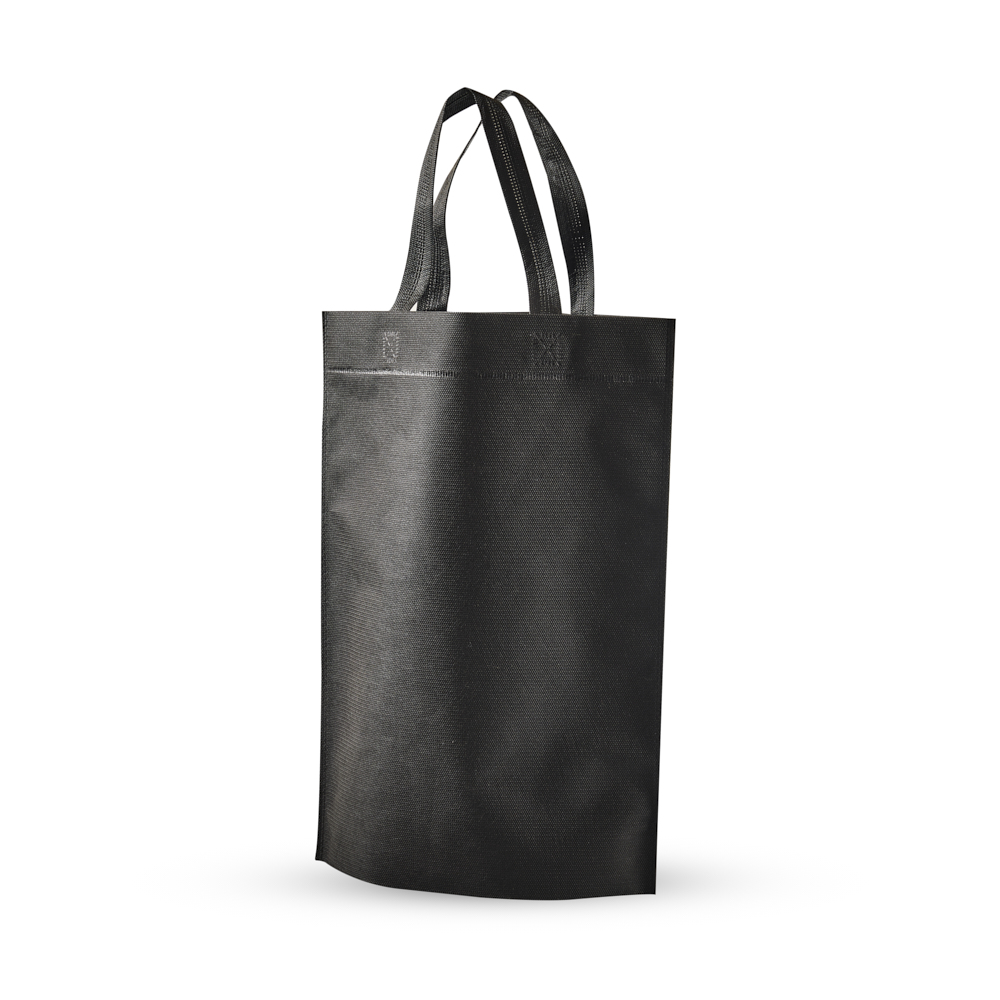 BOLSA FRISELINA LISA CON ASA 30*40CM NEGRA*UNID