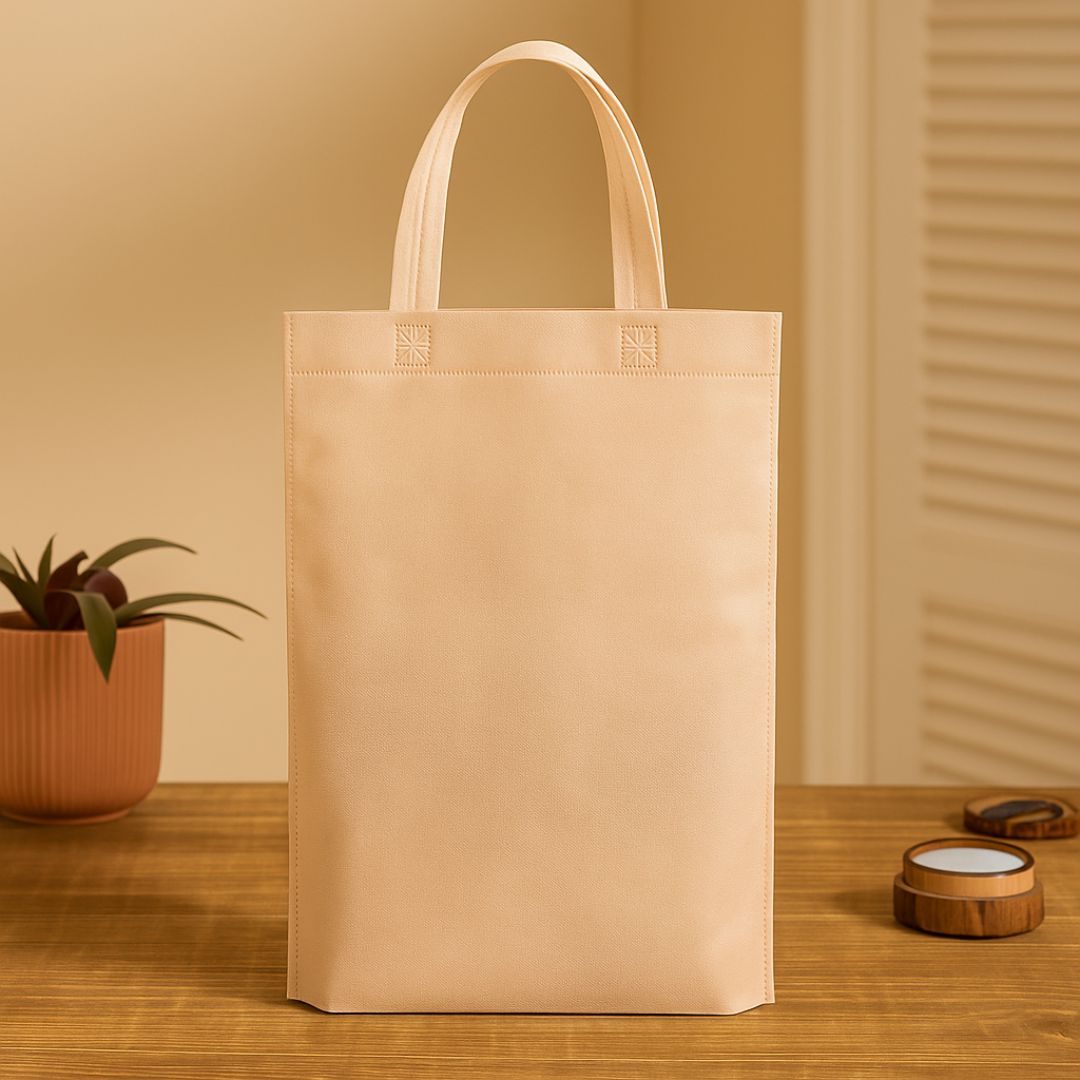 BOLSA FRISELINA LISA CON ASA 30*40CM LINO *UNID