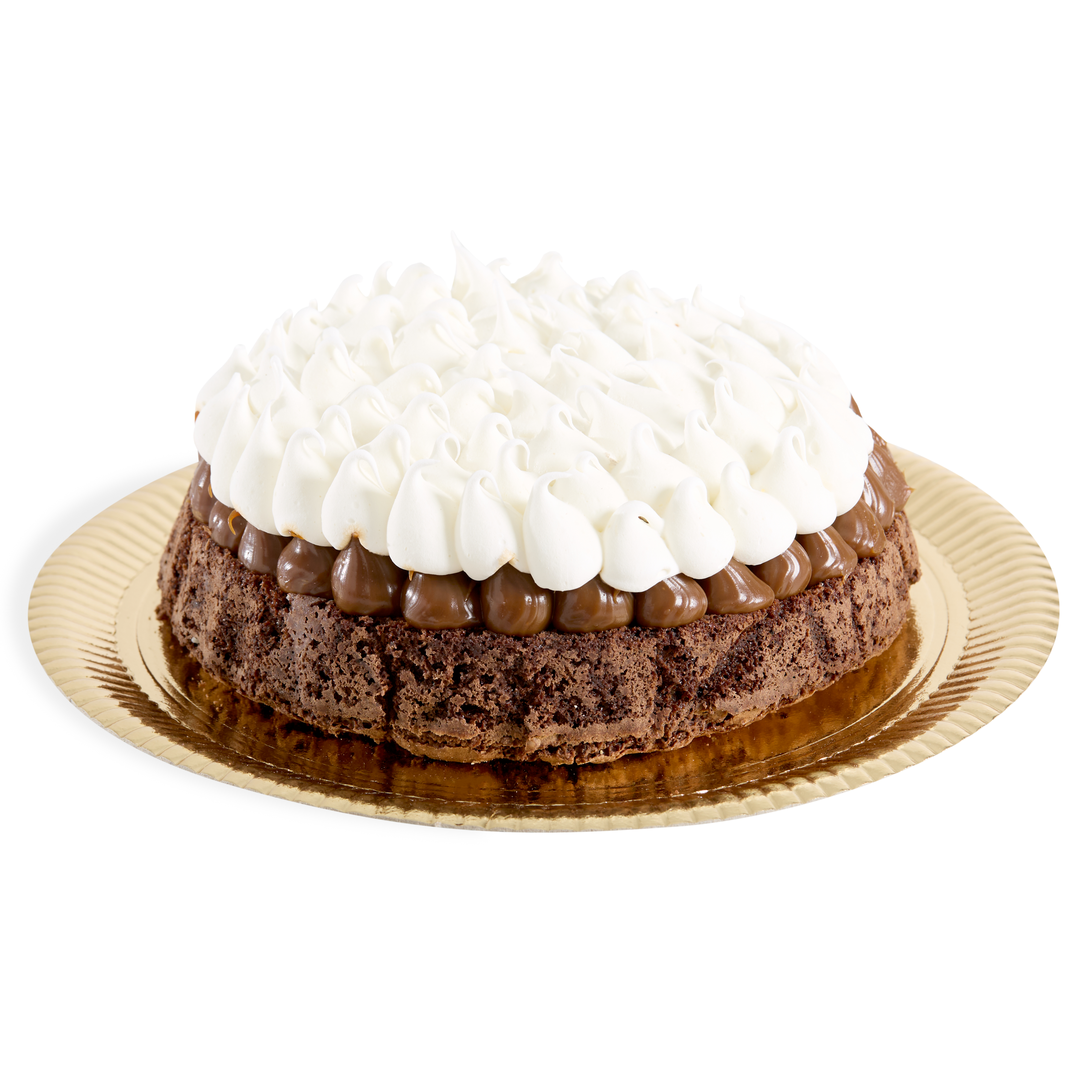 PLATO DORADO CARTON REDONDO 26CM *10UNID