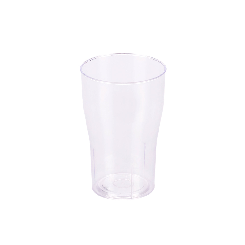 BOYANO VASO RIGIDO.290CC COLA CRISTAL (7CM DIAM*10.8CM ALTO) *UNID