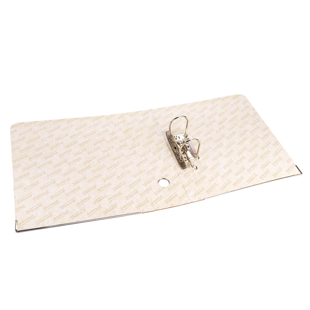 BIBLIORATO LOMO PAPEL. 8.5CM OFICIO GRIS PERLA (28*36CM) *UNID