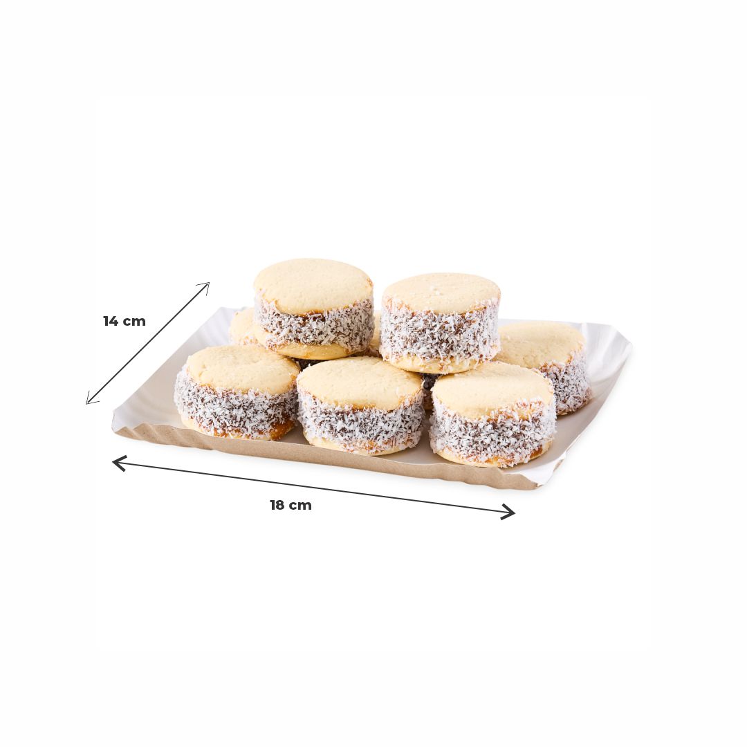 BANDEJA CARTON RECTANGULAR SATINADA Nº2 (14*18CM) *100UNID