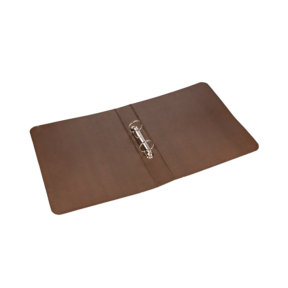 CARPETA FIBRA NEGRA.A4 CARTA (2 ANILLOS*40MM) (25.5*31CM) *UNID