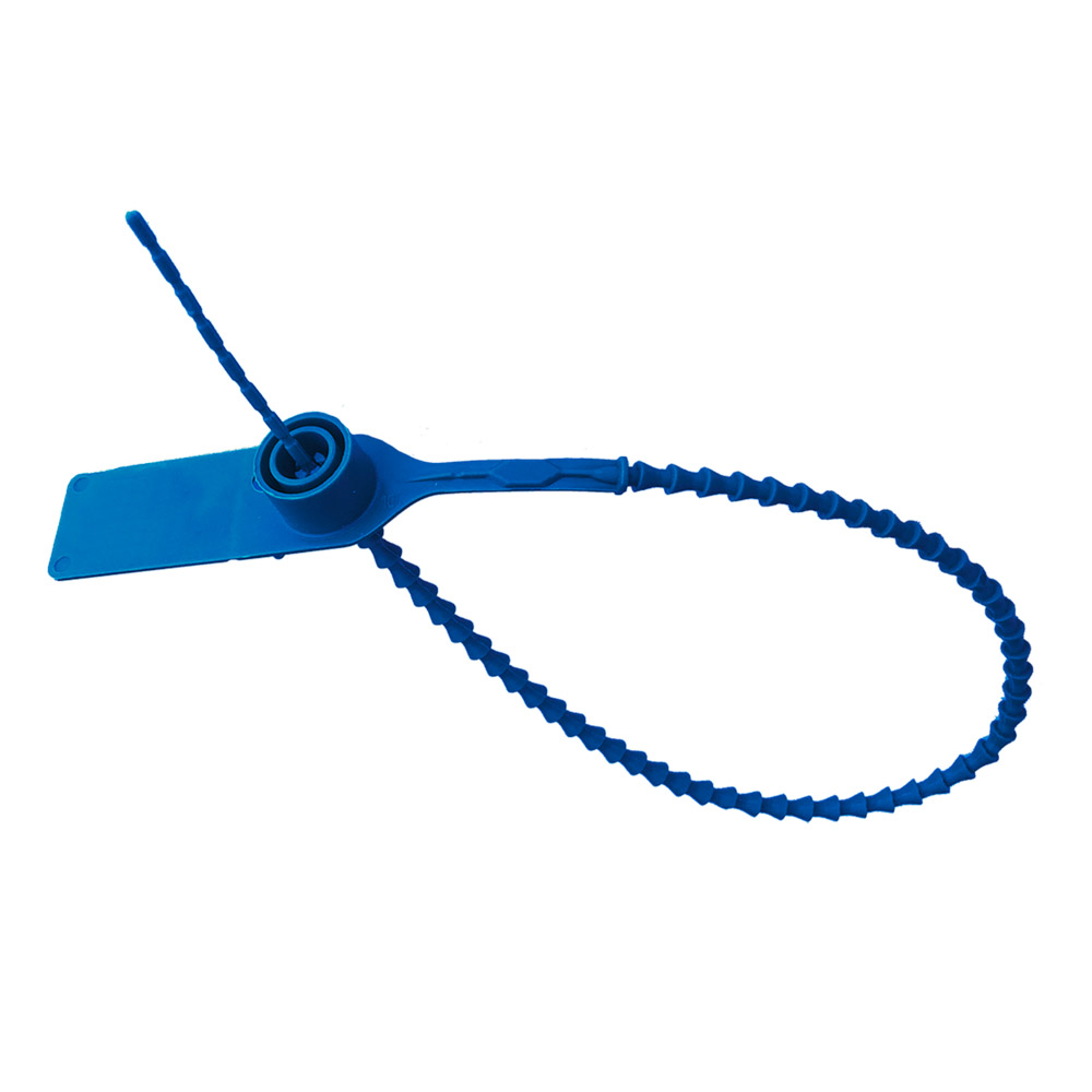 PRECINTOS NUMERADOS 22CM PLASTICOS AZUL ALPINE *100UNID