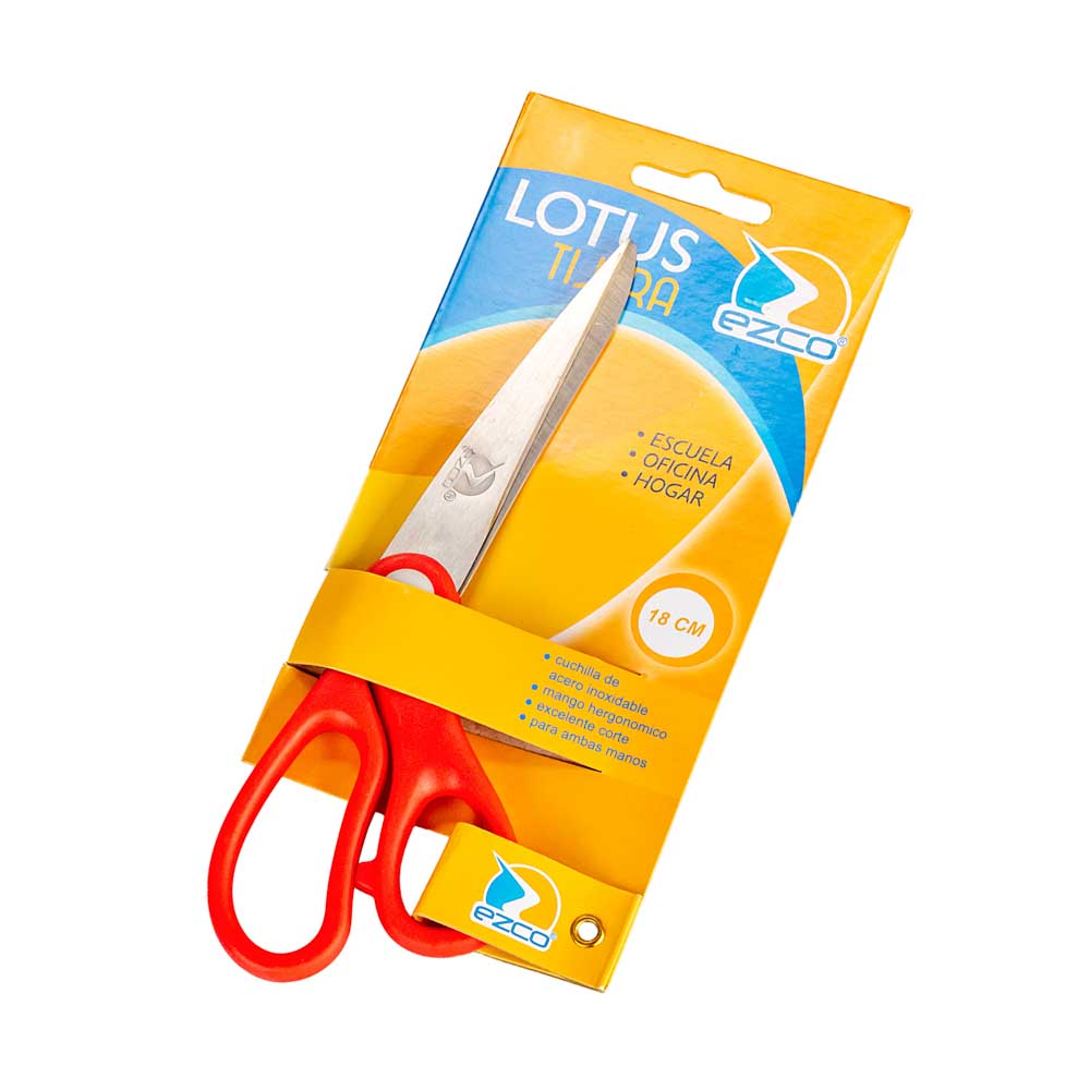 TIJERA 18CM EZCO LOTUS *UNID