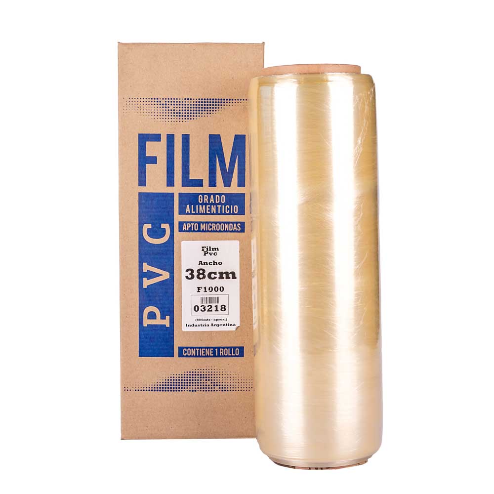 FILM ALIMENTICIO FERNANDEZ PVC INDUSTRIAL (38CM*800MTS) *ROLLO
