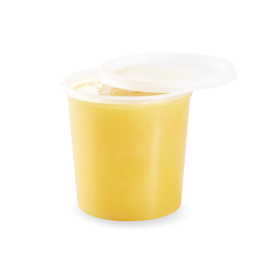 POTE PLASTIVAS.PS 1000CC CON TAPA TRASLUCIDA *50UNID