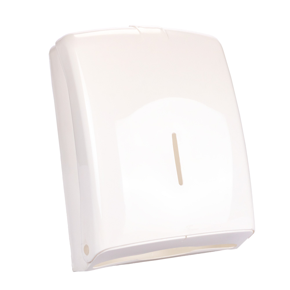 DISPENSER TOALLAS INTERCALADAS PLASTICO TAPA BLANCA *UNID