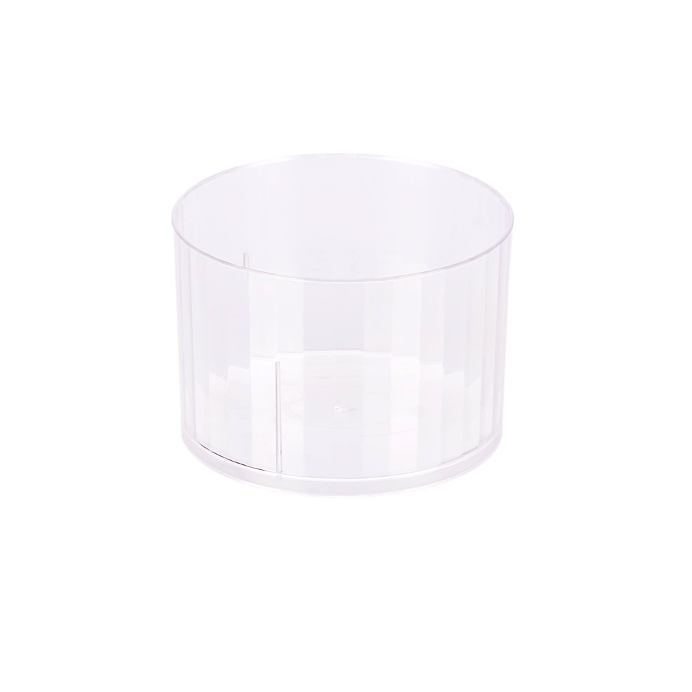 VASO RIGIDO WHISKY FACETADO CRISTAL 200CC KOVAL (8CM DIAM*5.3CM ALTO) PACK *10UNID