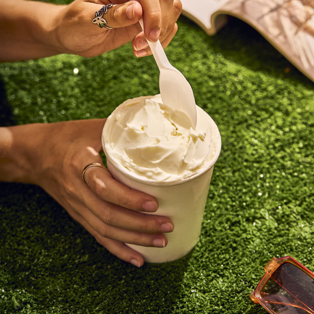 POTE HELADO POLIPAPEL ENPOLEX.500CC BLANCO (18.5OZ) *100UNID