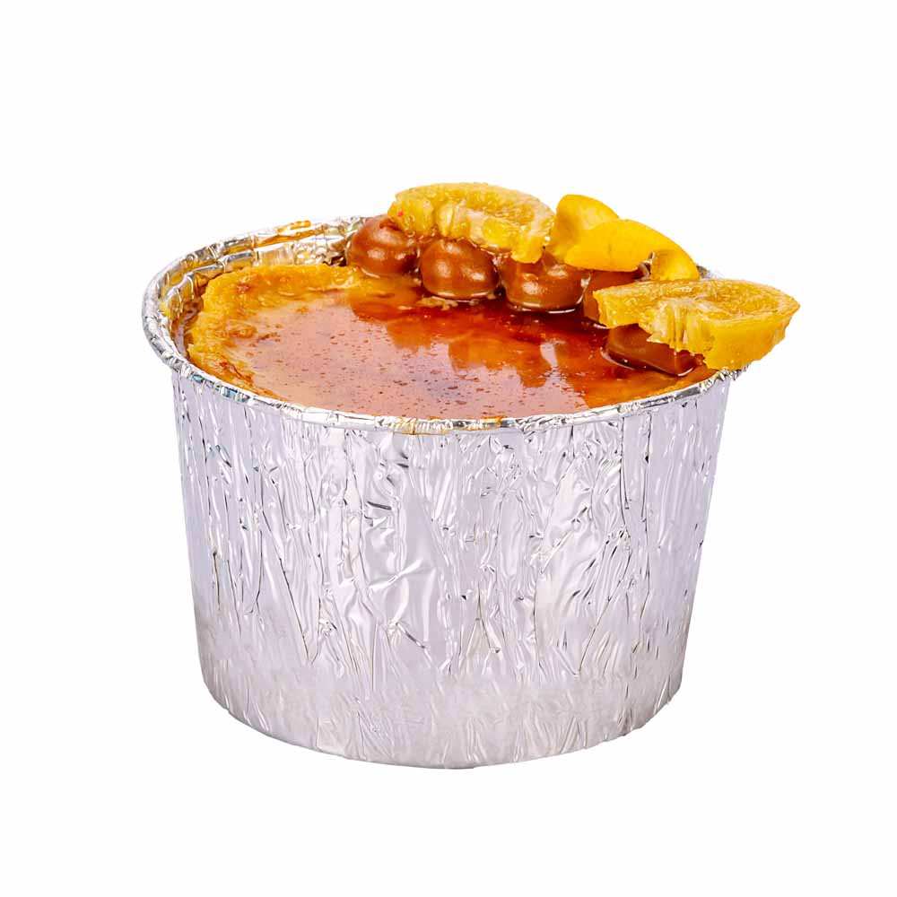 MOLDE PAN DULCE ALUMINIO 500GRS (13.5CM DIAM.*8.8CM ALTO) *25UNID