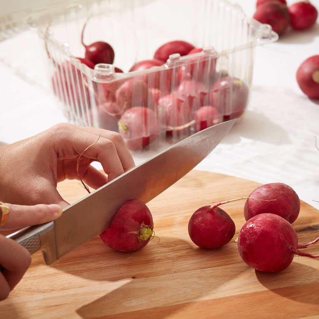 CUBETA FRUTIHORTICOLA CLAMSHELL.2000GRS PET PERF. (M5014BX) (19*19*13CM) *50 UNID.