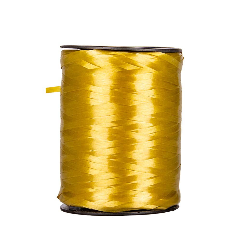 CINTA MOÑOS LISA .5MM ROLLO DORADO *1000MTS